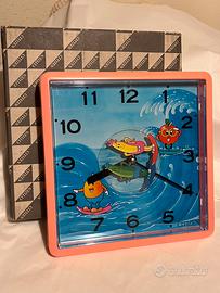 OROLOGIO DA MURO ANIMATO SURF CITIZEN JAPAN 80’s