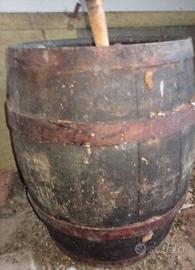 botte in legno aceto/vino antica 