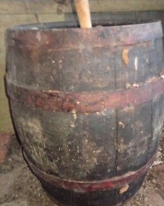 botte in legno aceto/vino antica 