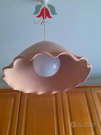 Lampadario terracotta