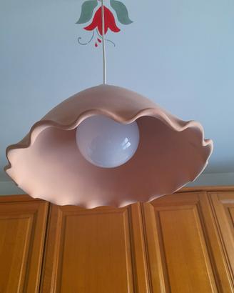 Lampadario terracotta