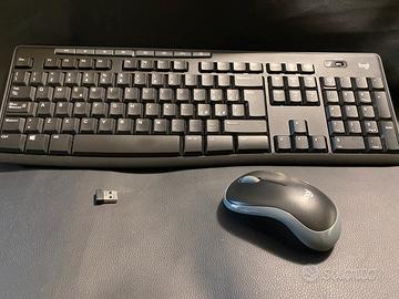 Tastiera e mouse wifi Logitech