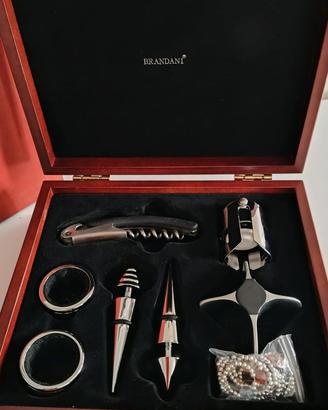 Set sommelier BRANDANI 8 pezzi- NUOVO