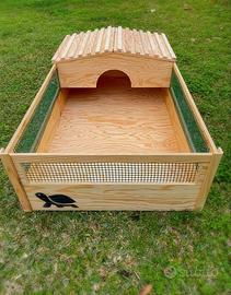 terrario in legno per tartarughe di terra 