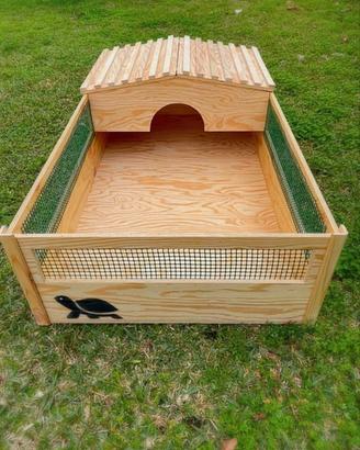 terrario in legno per tartarughe di terra 