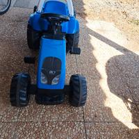 Trattore + rimorchio a pedali + Bici senza pedali