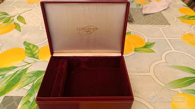Scatola Longines originale per orologi anni 70