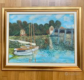 Quadro olio su tela