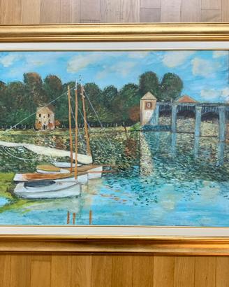 Quadro olio su tela