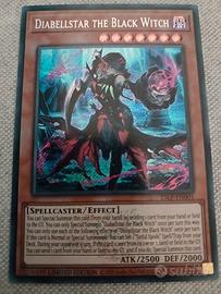 Diabellstar la strega nera yu-gi-oh WC2025 stamped