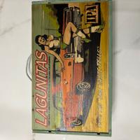SCATOLA IN LEGNO - BIRRA LAGUNITAS