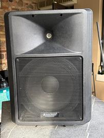 Set 4 Casse Attive Omnitronic KB-212A - 150W RMS