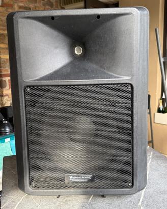 Set 4 Casse Attive Omnitronic KB-212A - 150W RMS