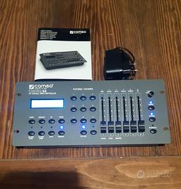 Centralina dimmer dmx dj effetti luce led teste