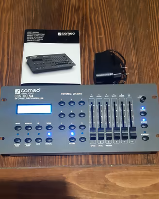 Centralina dimmer dmx dj effetti luce led teste