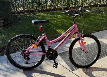 Bici MTB ragazza donna Casadei Lincy 24" rosa