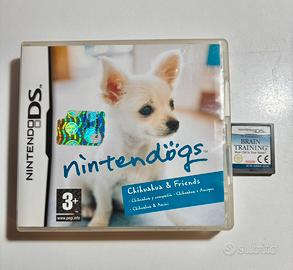 Lotto 2 giochi DS – Nintendogs+ Brain Training