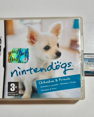 Lotto 2 giochi DS – Nintendogs+ Brain Training