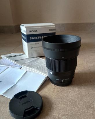 Sigma 56mm F1.4 DC DN per Fujifilm
