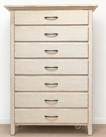 Cassettiera vintage shabby chic