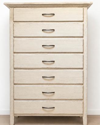 Cassettiera vintage shabby chic