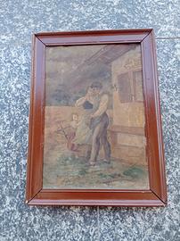 Antico dipinto 