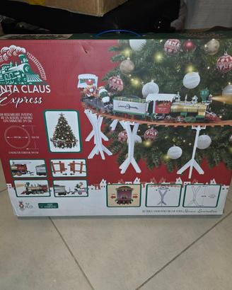 Trenino elettrico natalizio "Santa Claus Express"