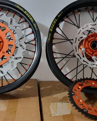 Kit Cerchi supermotard KTM Nuovi