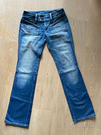 Jeans slim/boot cut Diesel Hush vintage,  tg. 26.