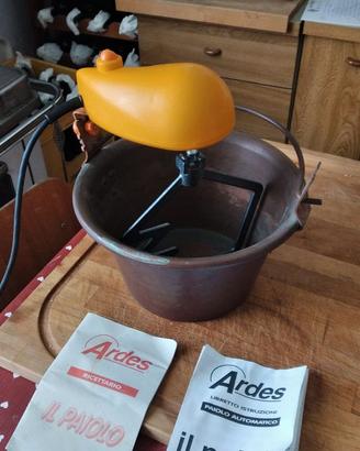 Paiolo elettrico con ciotola in rame