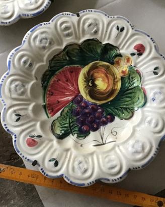 Set vintage piatti da frutta metà 900