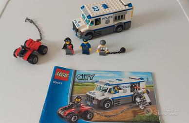 lego city 60043 furgone polizia usato