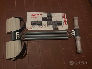 Vogatore vintage a molle "Voglette" con istruzioni