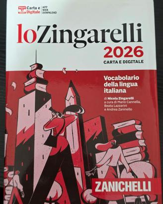 Vocabolario della Lingua Italiana Lo Zingarelli 
