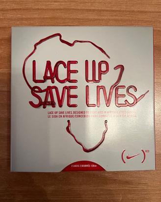 Nike Lacci Lace Up Save Lives