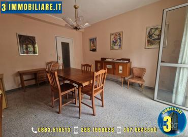 Primo piano appartamento 130 mq + balconi +cantina