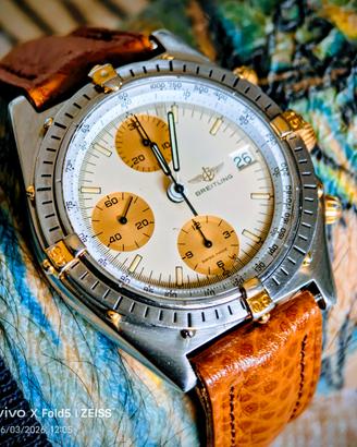 breitling chronomat 81950 acc /oro  perfet.no box