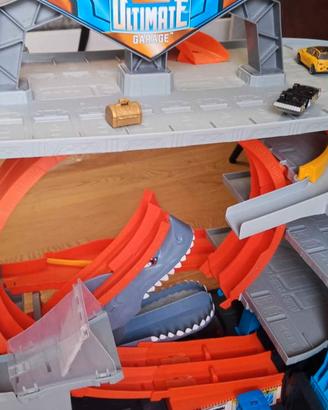 garage pista hotwheels 
