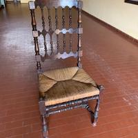 Sedia impagliata legno fine 700