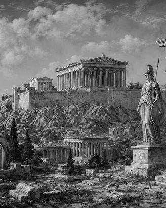 Quadro Antica Atene