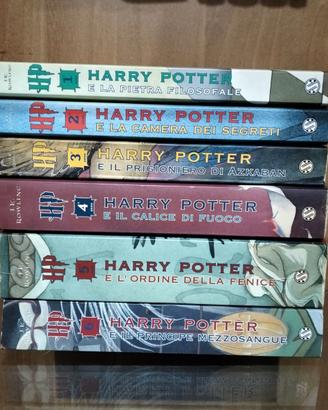 Harry Potter 1–6 Salani Brossura Prime Edizioni