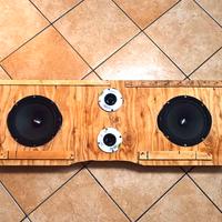 Mensola con woofer Audiosystem + tweeter ipnosis