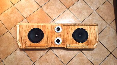 Mensola con woofer Audiosystem + tweeter ipnosis