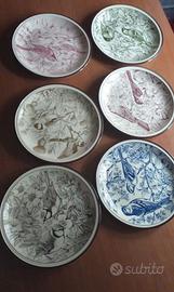 Piatti vintage italiani Pavesi Tognana – Ciuffolot