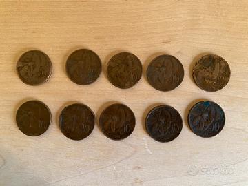 10 Centesimi 1920 al 1931