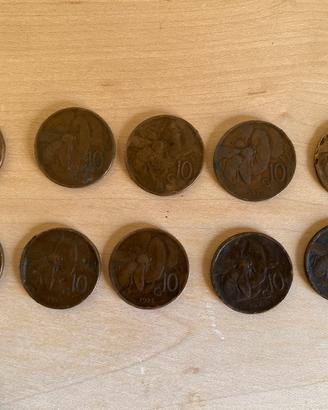 10 Centesimi 1920 al 1931