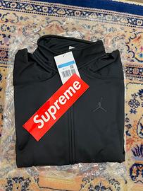 Jordan x Supreme jacket black M