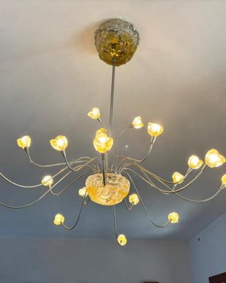 Lampadario moderno più applique.