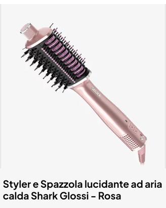 spazzola lucidante ad aria calda Shark Glossy 