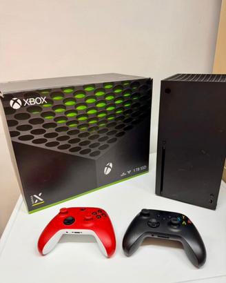 Console Xbox Series X Disc 1Tb SSD + 2 joysticks